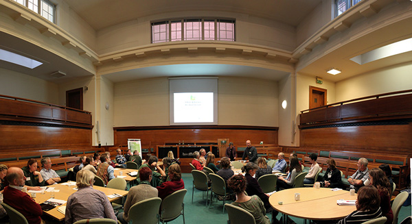 The Let Nature Feed Your Senses 2014 Conference in the Priory Rooms, Birmingham